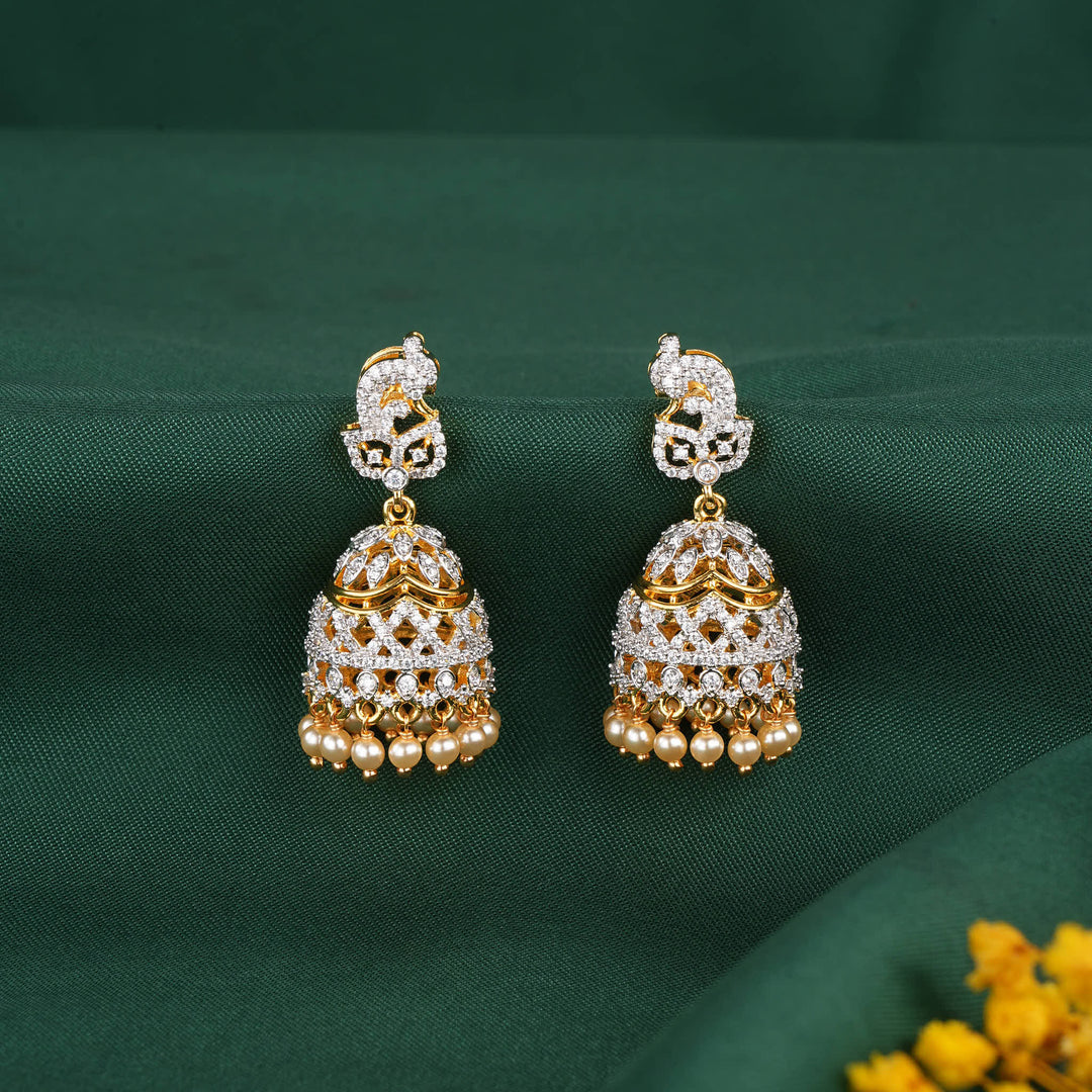 Sparkling Avikam Jhumkas