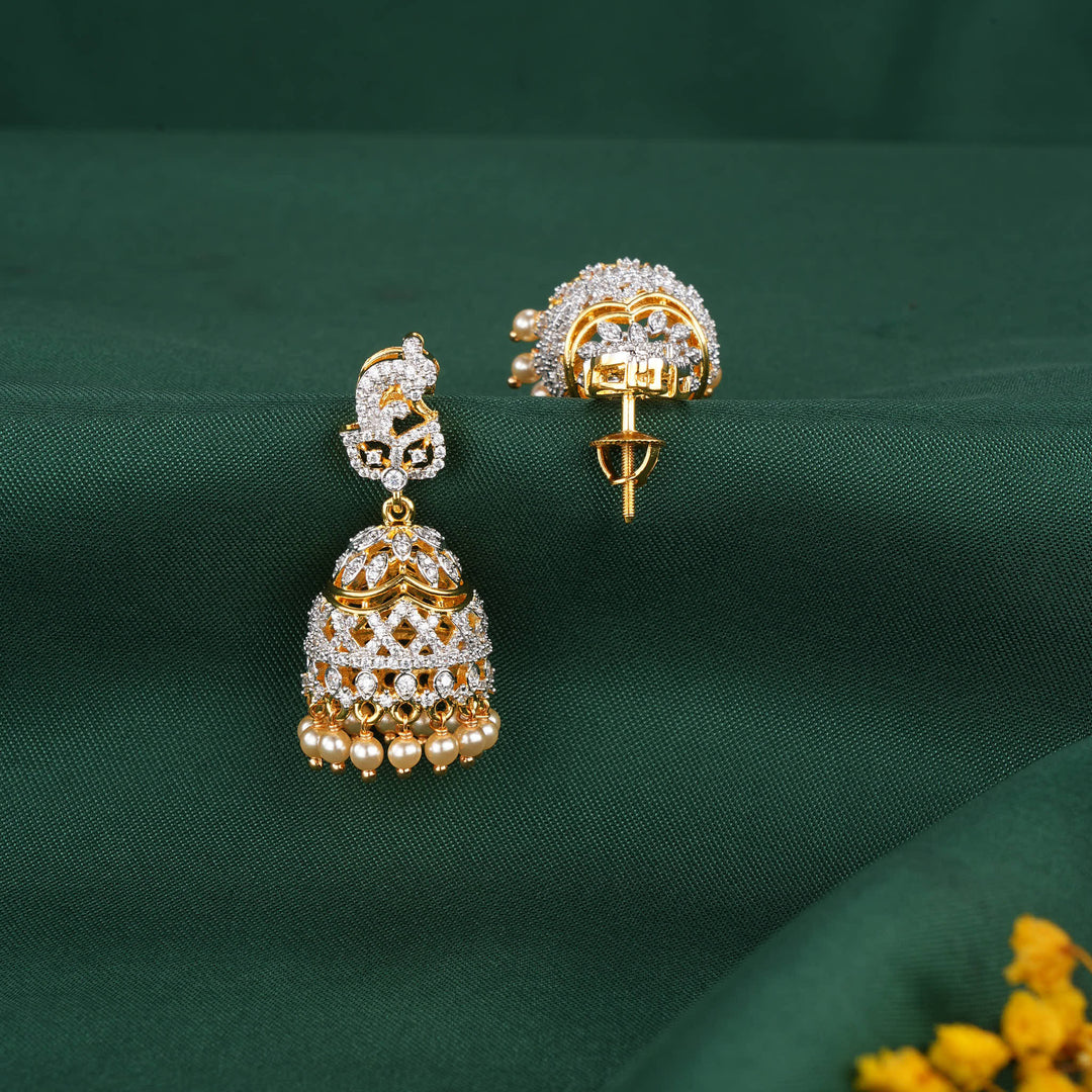 Sparkling Avikam Jhumkas