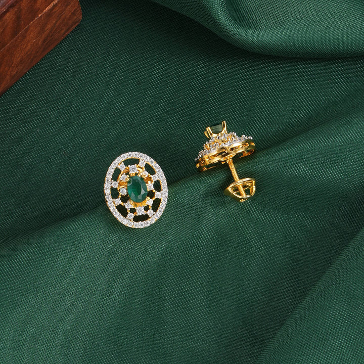 Mavinka Diamond Design Studs