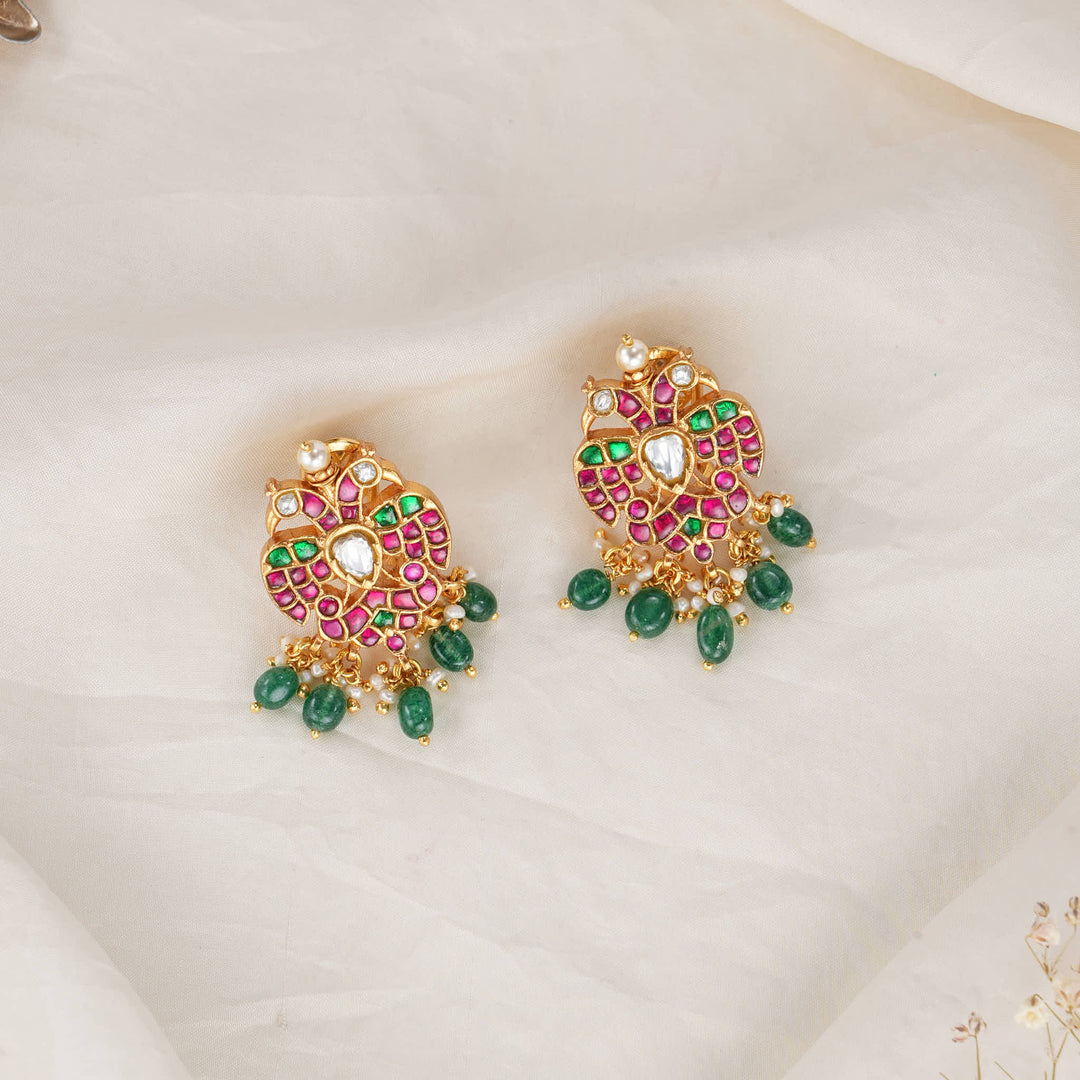 Unique Design Kundan Drops