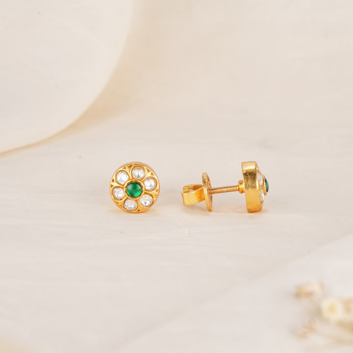 Little Cute Kundan Studs