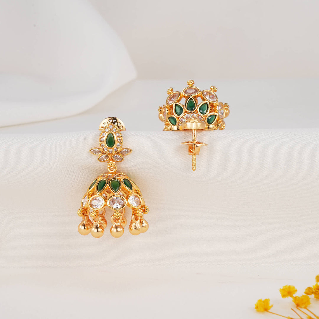 Janani Stone Jhumkas