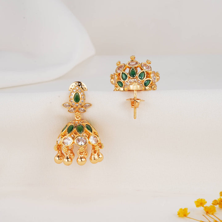 Janani Stone Jhumkas
