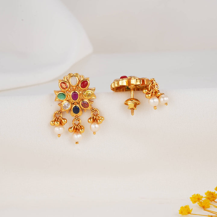 Multi Charm Stone Drops