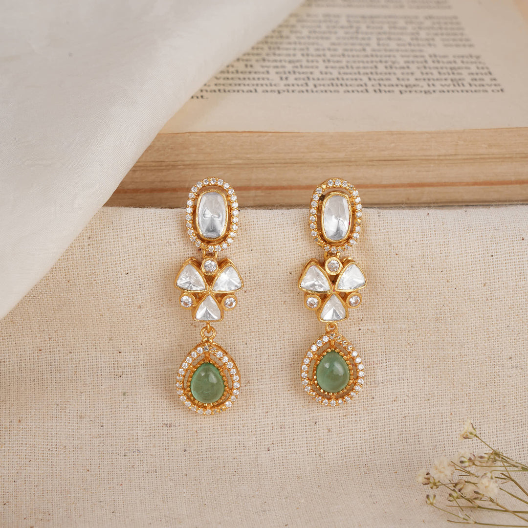 Hamsini Moissanite Earrings