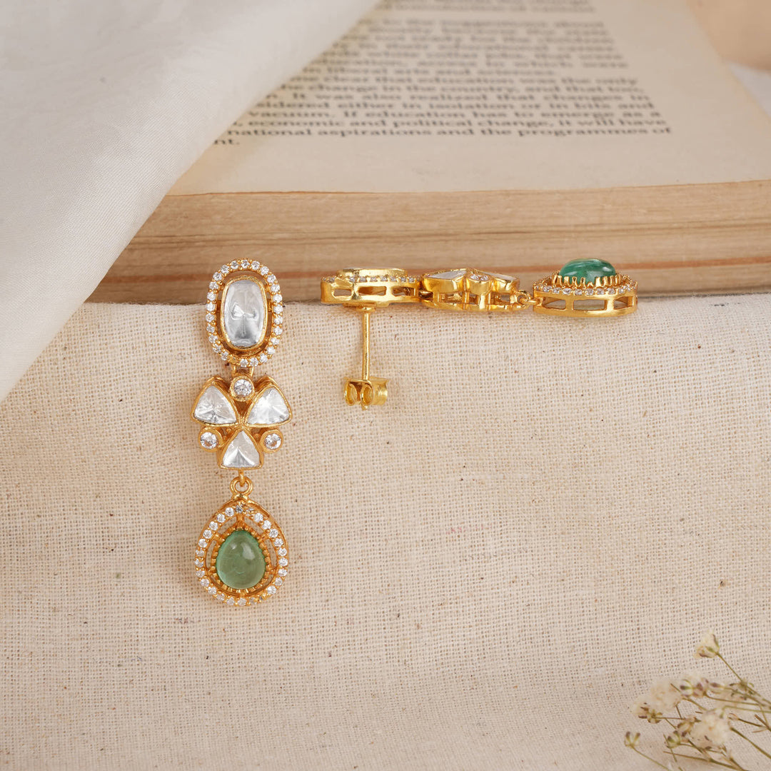 Hamsini Moissanite Earrings