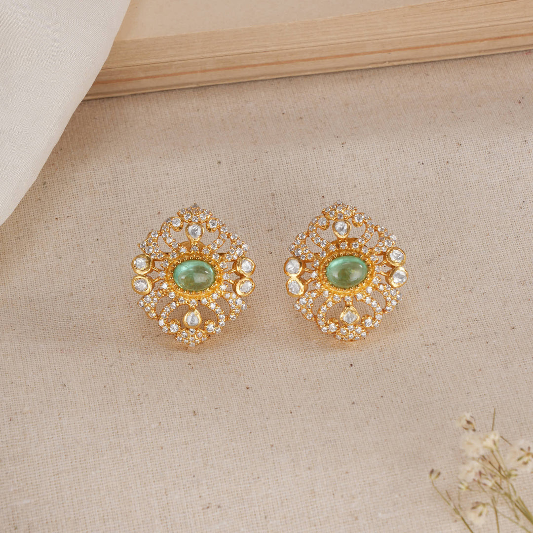 Falisha Moissanite Studs