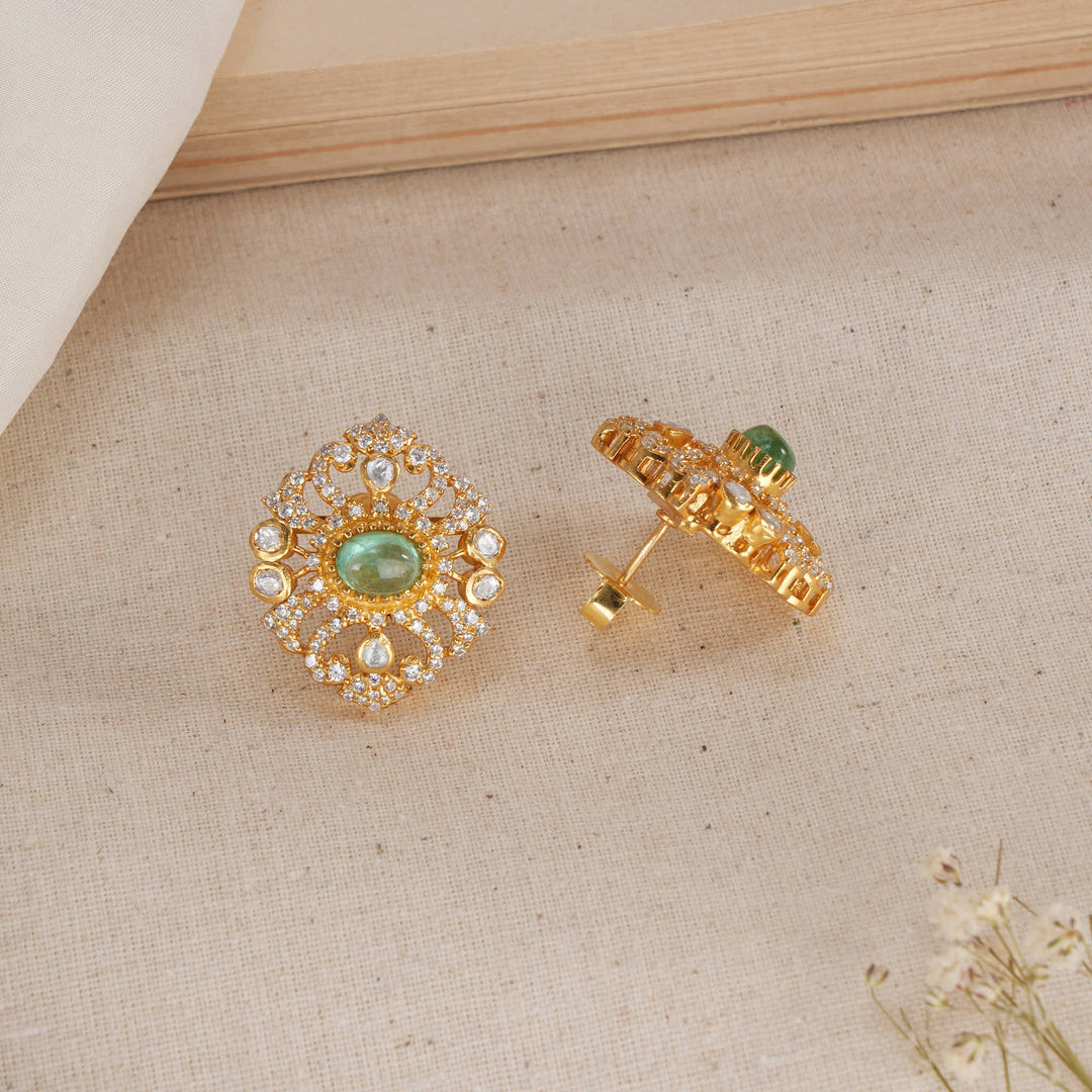 Falisha Moissanite Studs