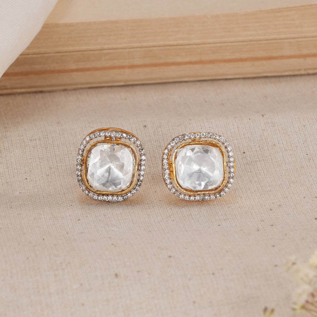Timeless Allure Moissanite Studs