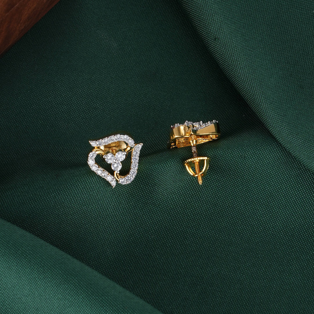 Catherine Diamond Design Studs