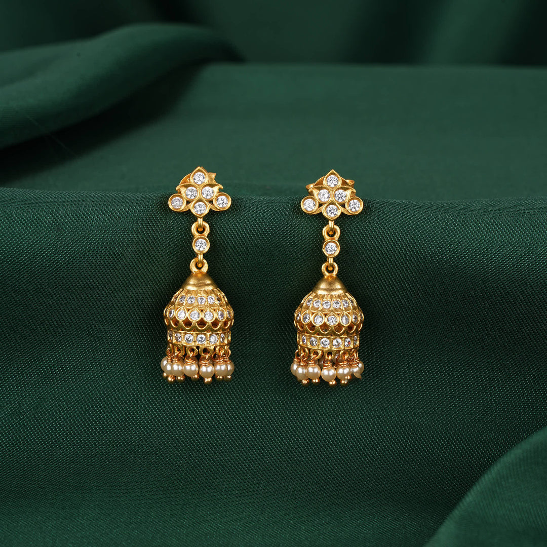 Avanyaa Stone Jhumkas