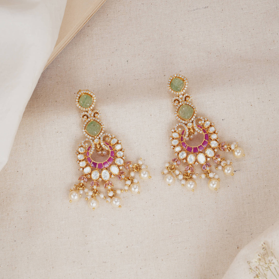 Sreshta Moissanite Earrings
