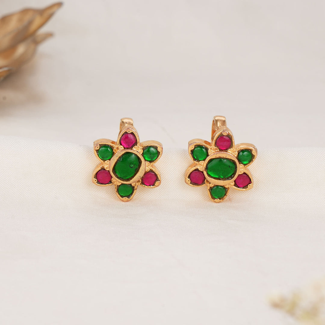 Floral Bugadi Earrings
