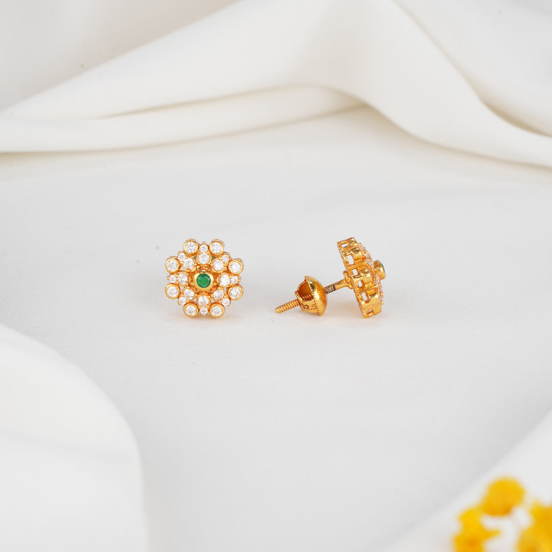 Charming Stone Studs