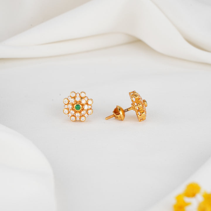 Charming Stone Studs