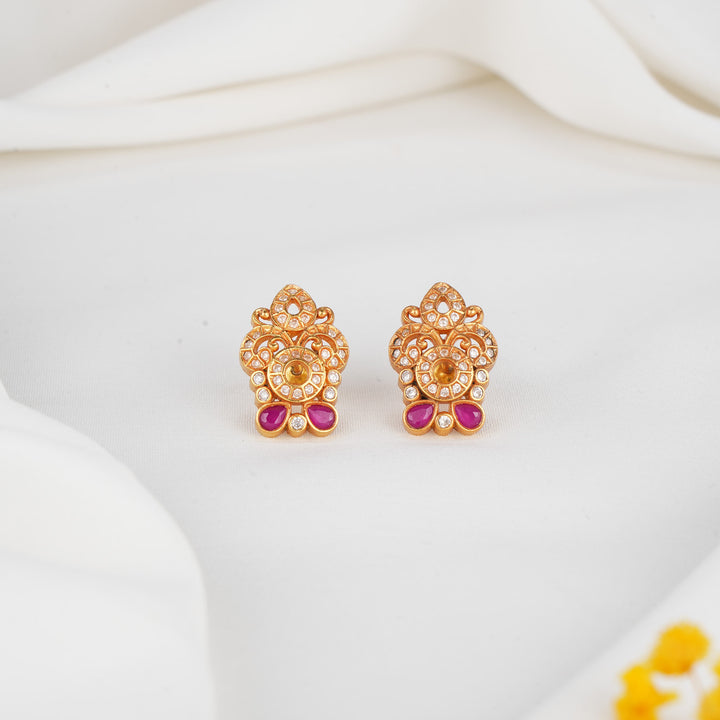 Delicate Stone Studs