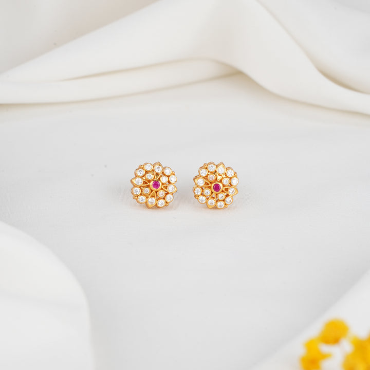 Pretty and Small Stone Studs