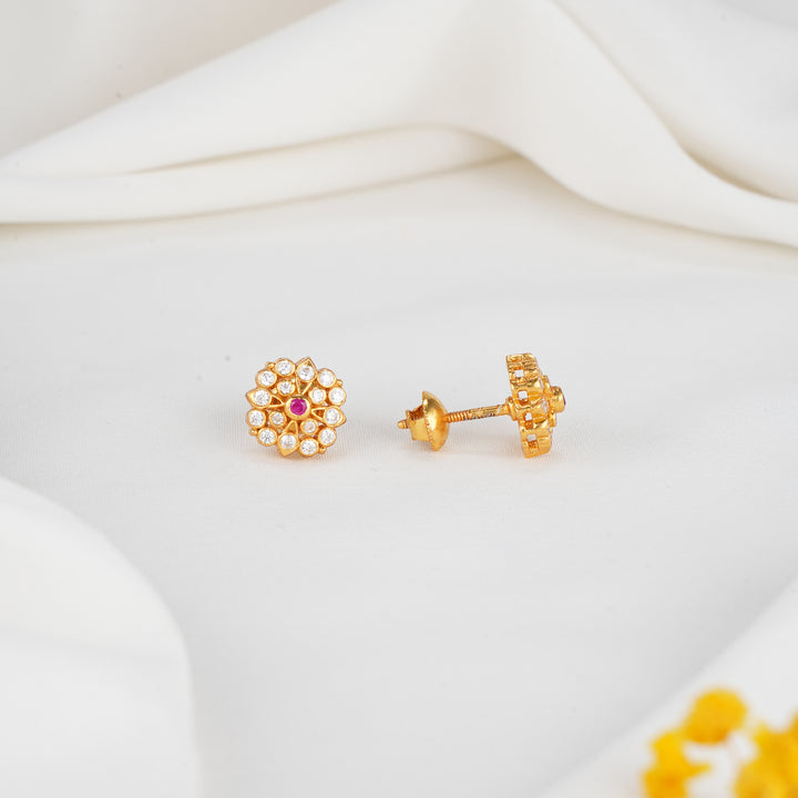 Pretty and Small Stone Studs