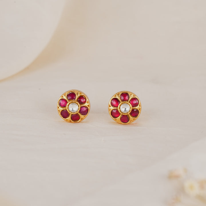 Little Cute Kundan Studs