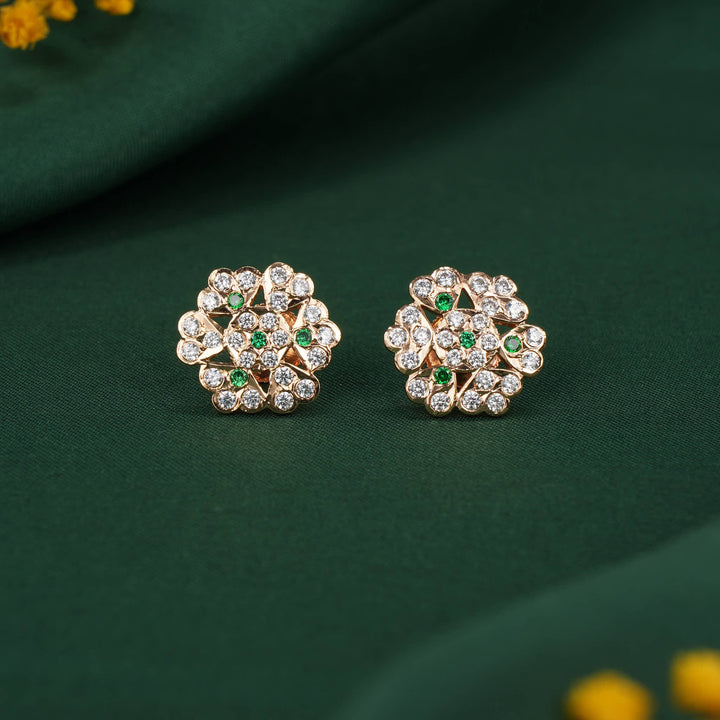 Mystic Diamond Design Stud
