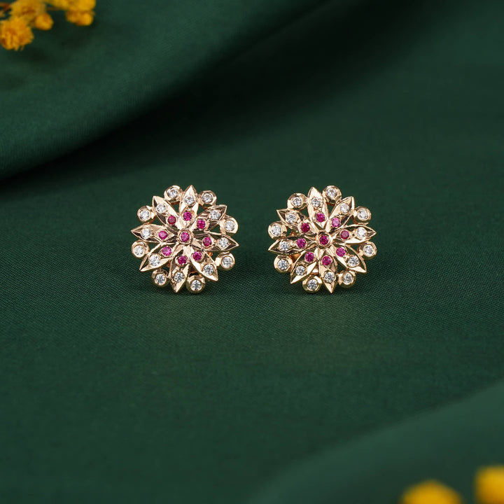 Spark Diamond Design Stud