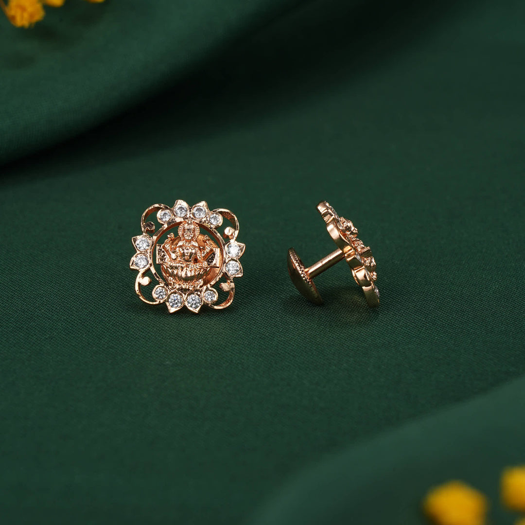 Divine Diamond Design Stud