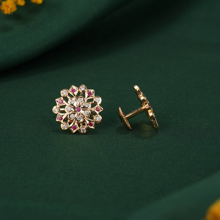 Ranvikha Diamond Design Stud