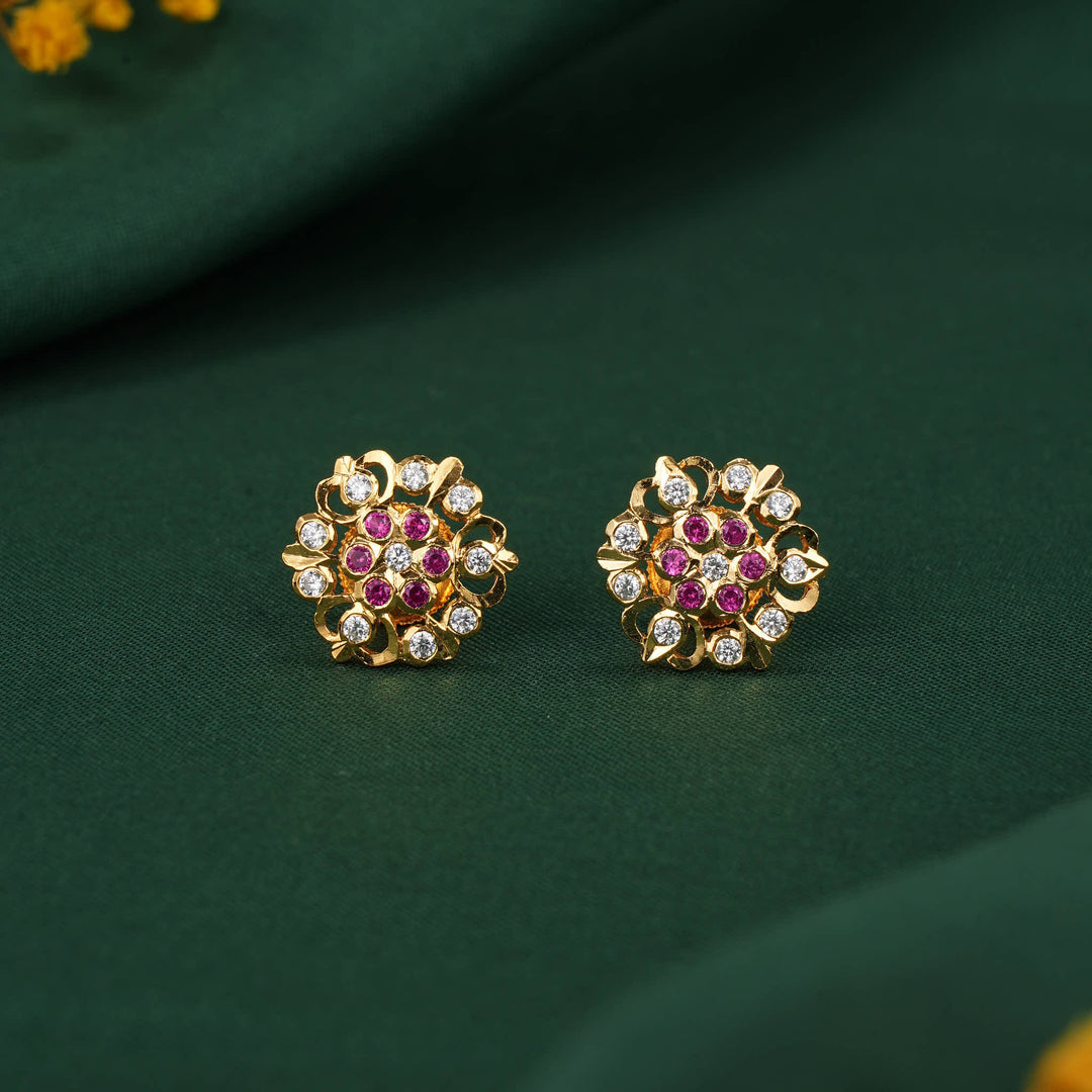 Shivani Diamond Design Stud