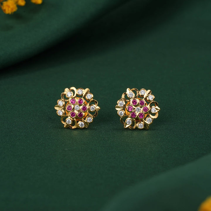 Shivani Diamond Design Stud