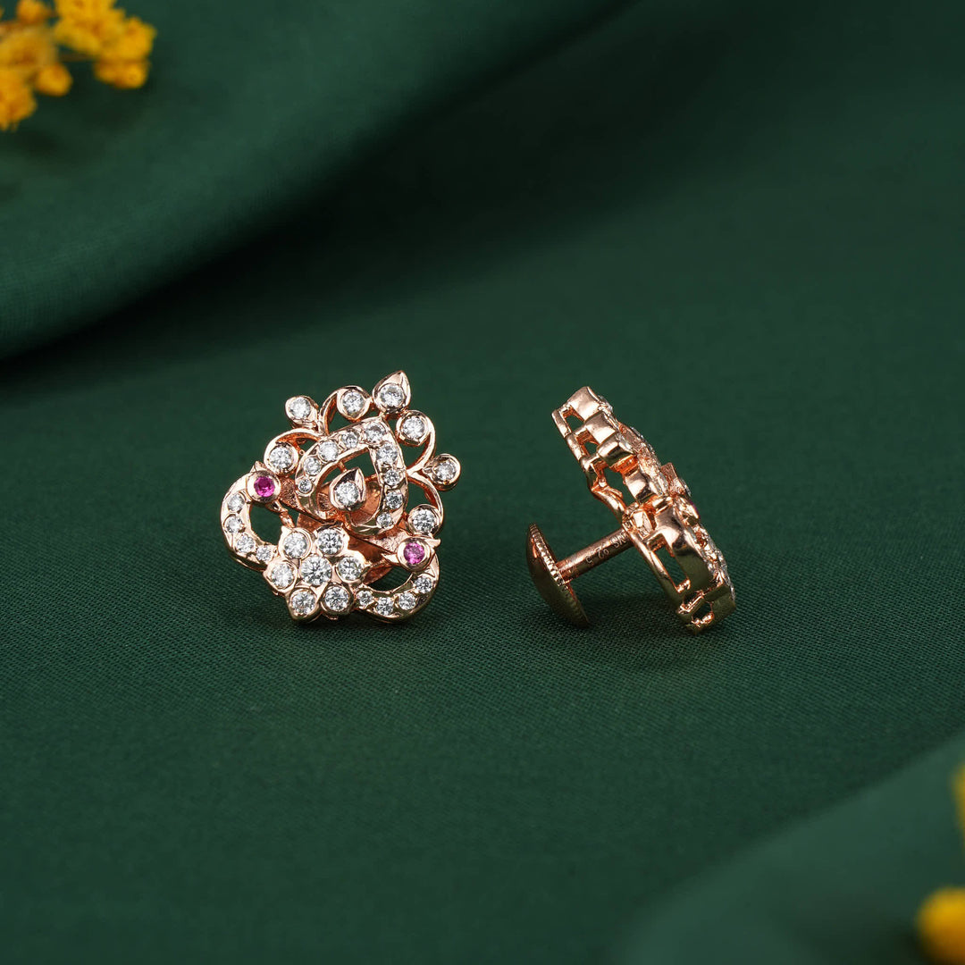 Nithyaa Diamond Design Stud