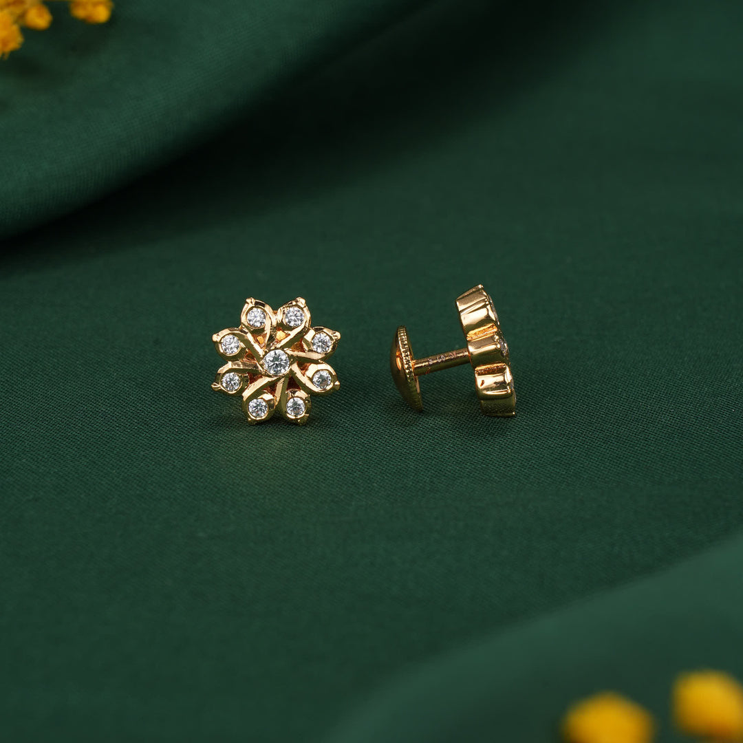 Ruchikaa Diamond Design Stud
