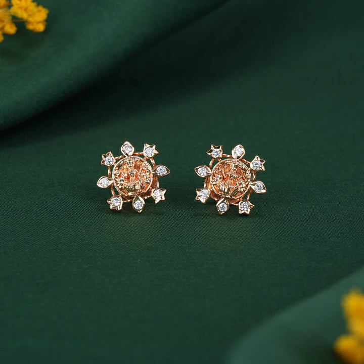 Dheksha Diamond Design Stud