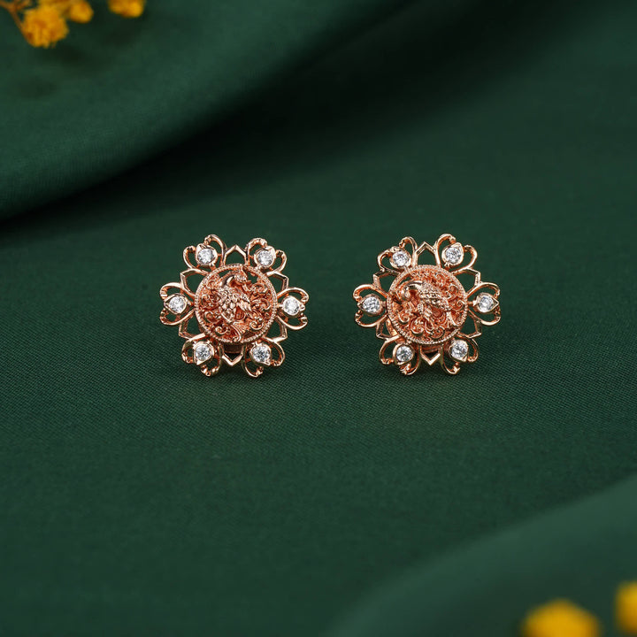 Yamikaa Diamond Design Stud