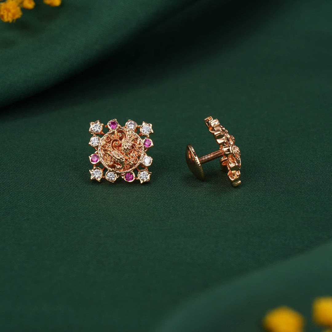 Ananya Diamond Design Stud