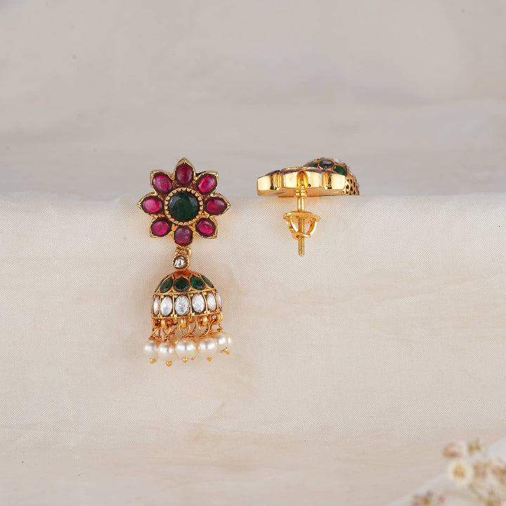 Ethernal Kundan Jhumkas