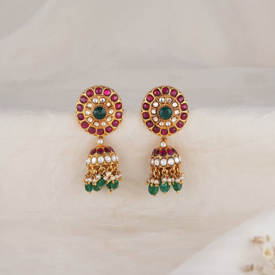 Rachikaa Kundan Jhumkas