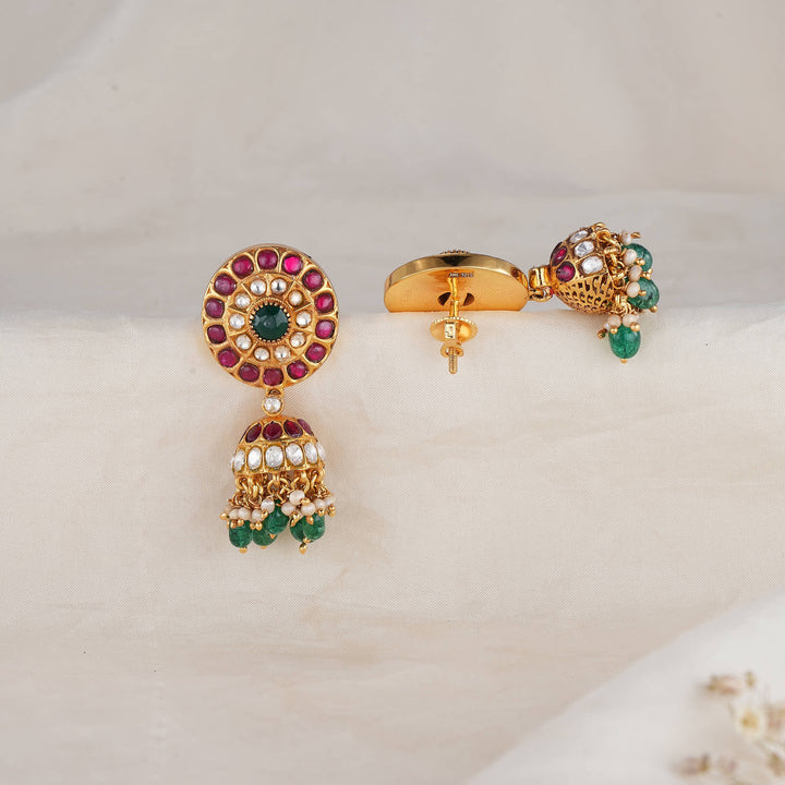 Rachikaa Kundan Jhumkas