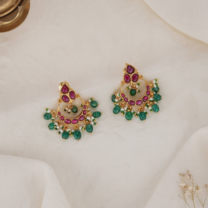 Charm Kundan Drops