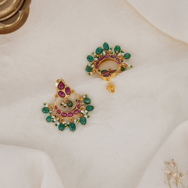 Charm Kundan Drops