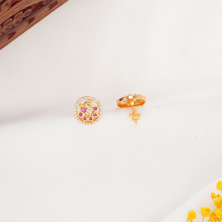 Shashikaa Stone Studs