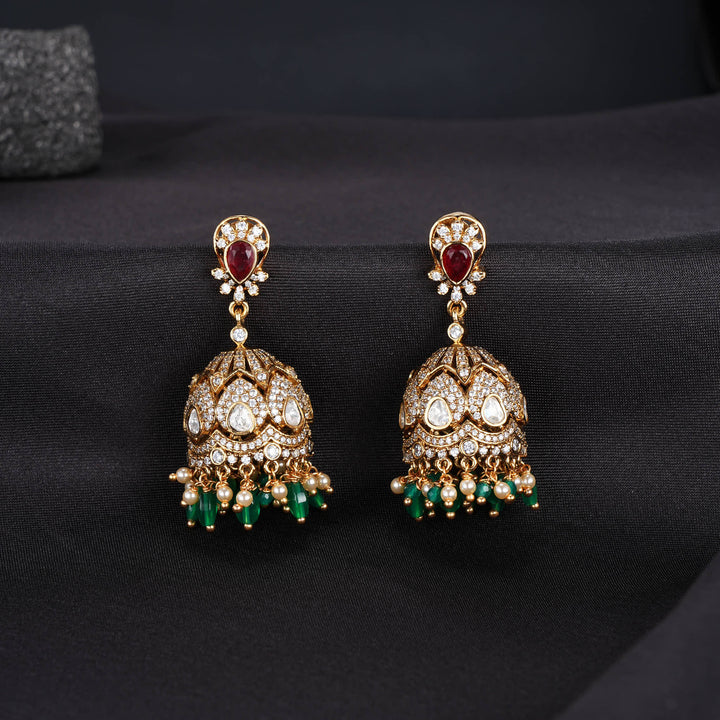 Catchy Victorian Jhumkas