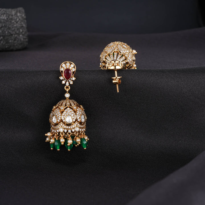 Catchy Victorian Jhumkas