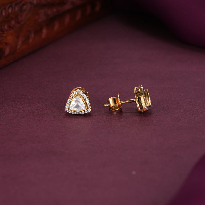 Yaazhi Moissanite Studs
