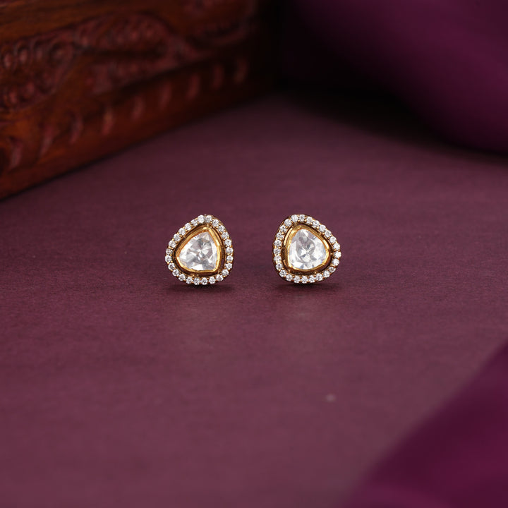 Ashvikaa Moissanite Studs