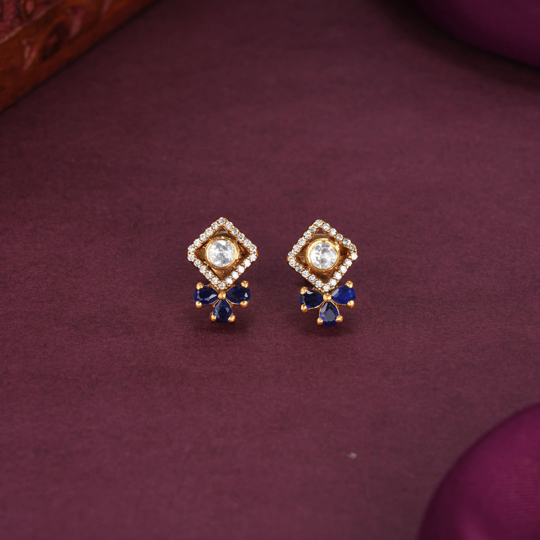 Pavithra Moissanite Studs