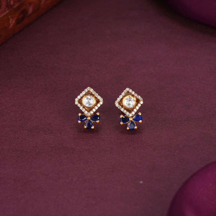 Pavithra Moissanite Studs