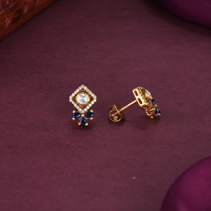 Pavithra Moissanite Studs