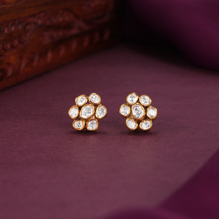 Aadhyaa Moissanite Studs
