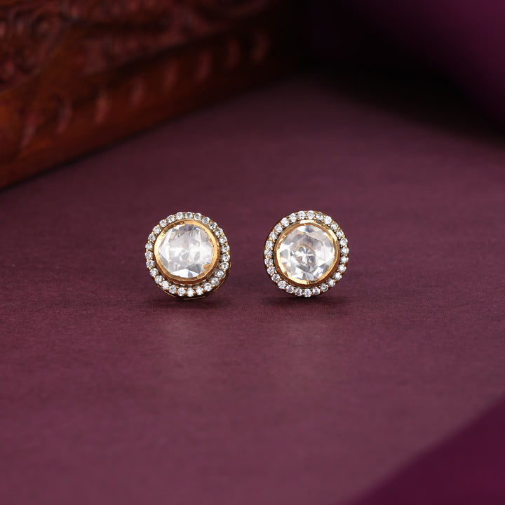 Minthikaa Moissanite Studs