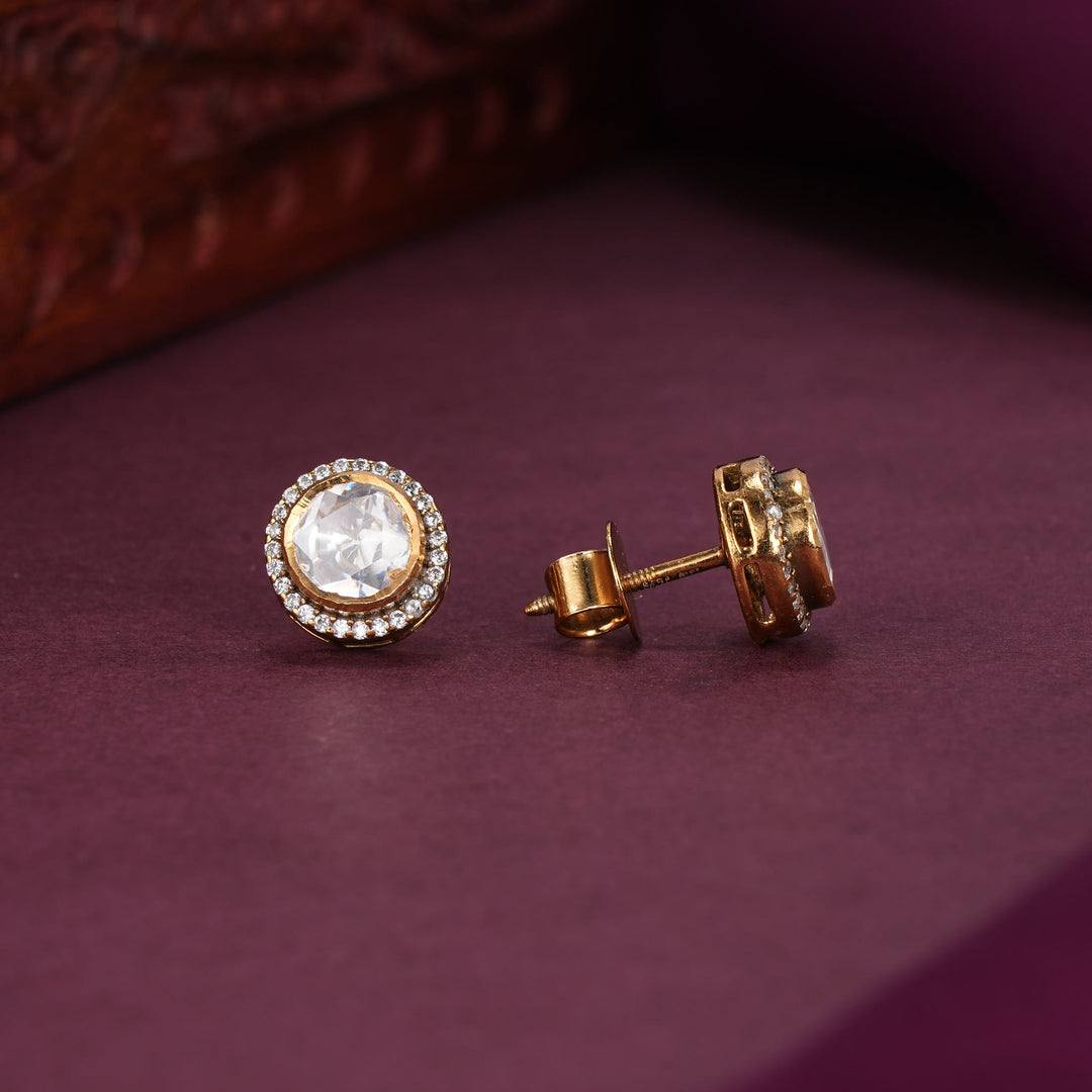 Minthikaa Moissanite Studs